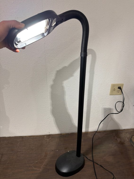 Black Gooseneck Floor Lamp