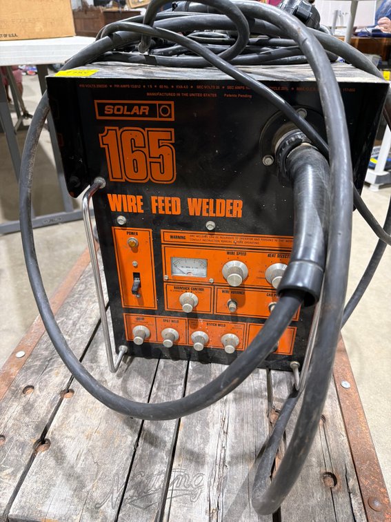 Solar 165 Wire Feed Welder