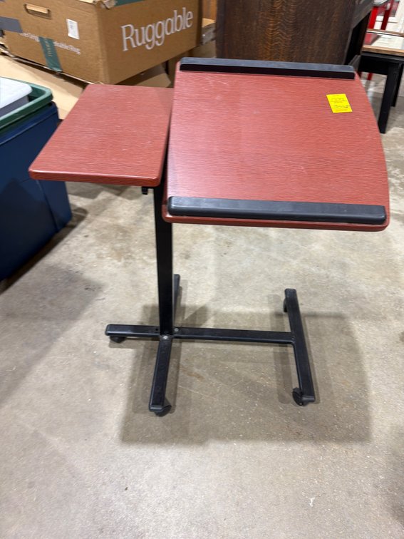 Mobile Adjustable Split-Top Laptop Desk