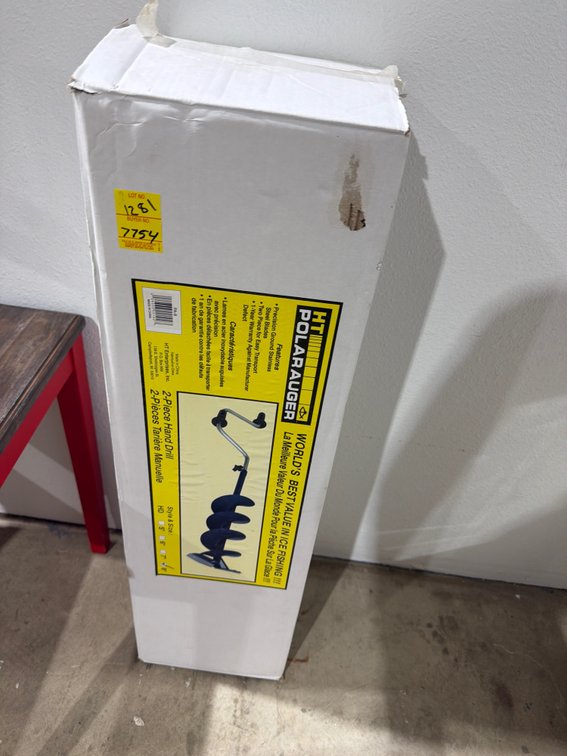 HT Polar Auger PA-8 8" Hand Ice Auger