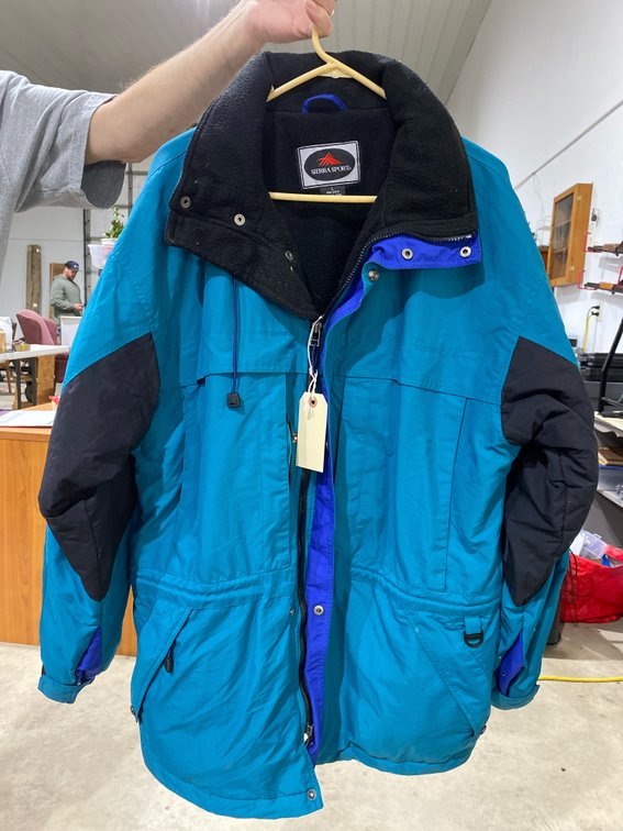 Sierra Sport Teal Winter Parka Size L