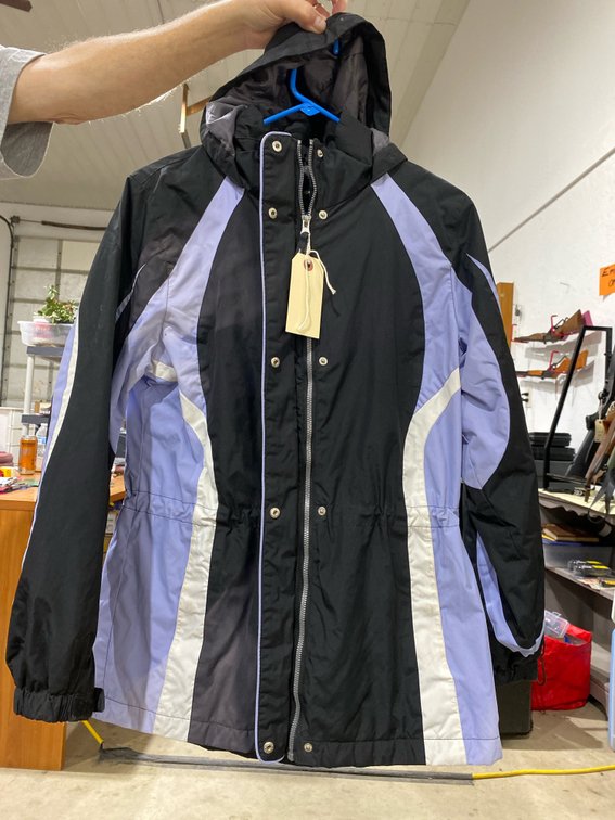 Athletech Hooded Colorblock Winter Jacket, Size M