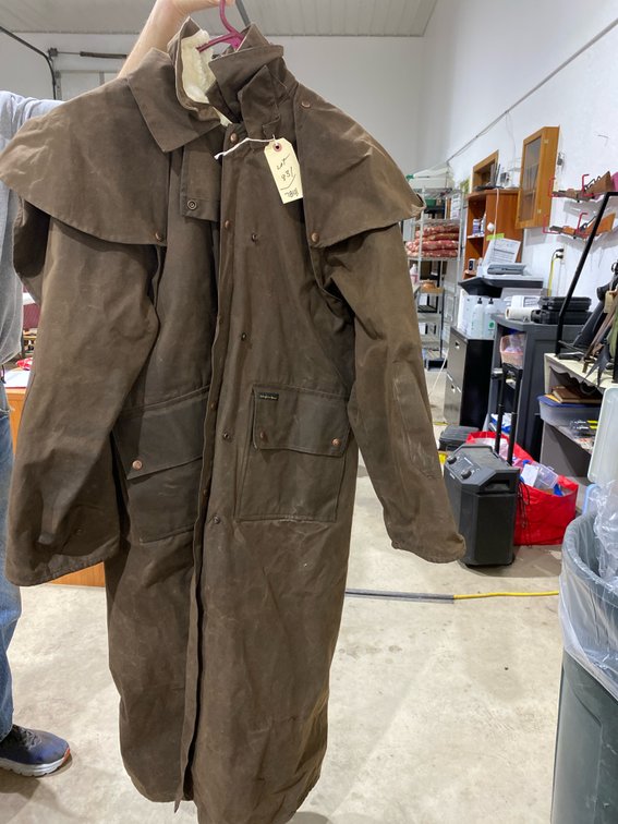 Outback Trading Company Ltd. Waxed Canvas Duster Coat, Size XL