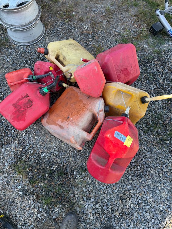 Plastic Fuel Can