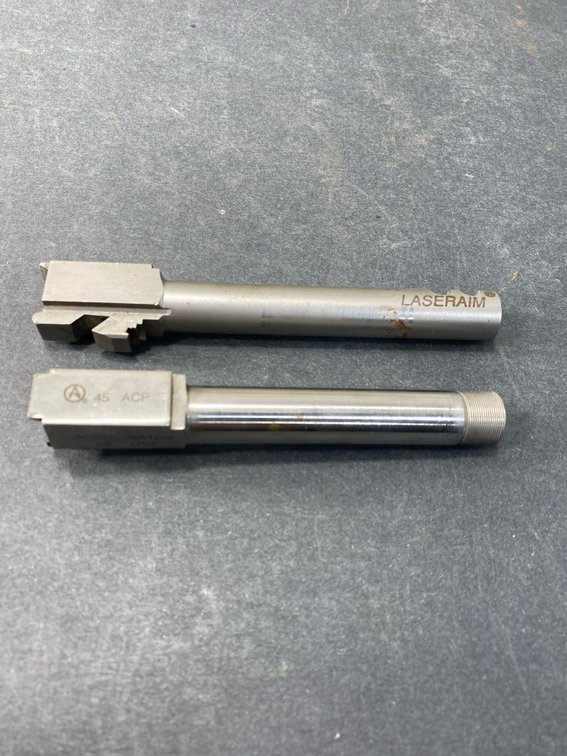 Stainless Steel .45 ACP Pistol Barrels