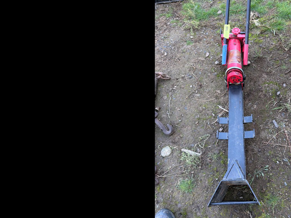 Manual Hydraulic Log Splitter