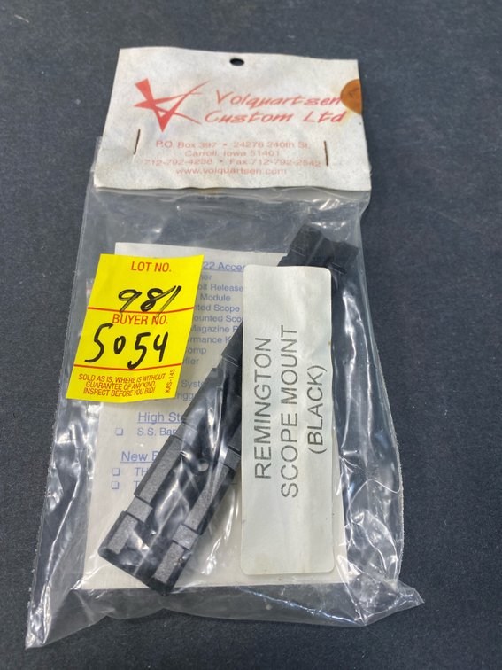 Volquartsen Remington Scope Mount