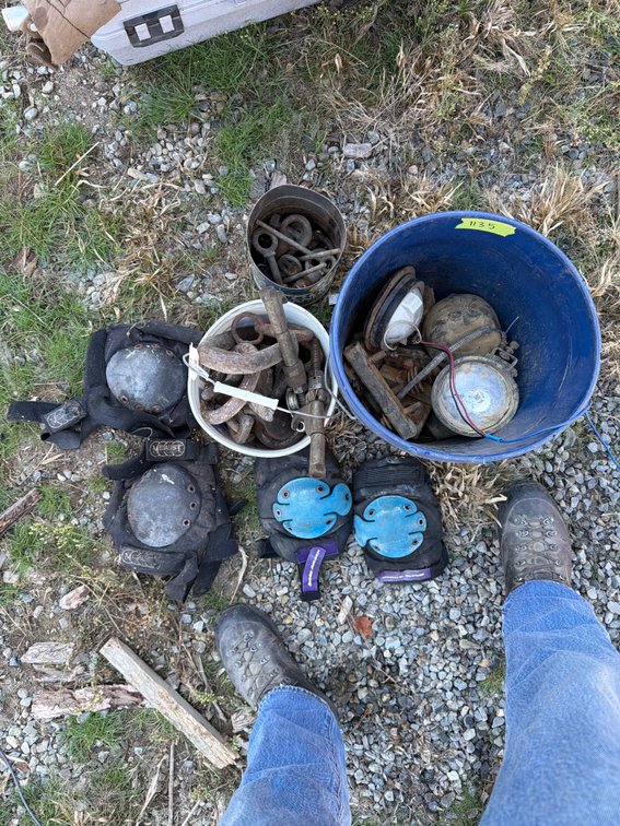 Rigging Hardware, Work Lighting, and Knee Protection Gear