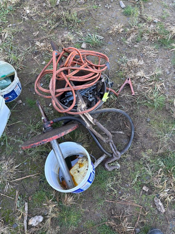 Fluid Transfer Pump, Lever Load Binder, and Shop Hardware