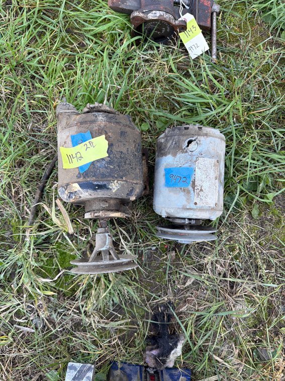 Electric Motor with Pulley