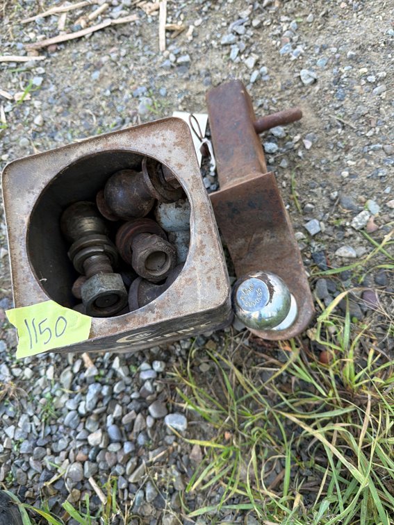 Trailer Hitch Ball Mount with Hardware