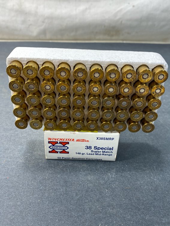 Winchester Western Super Match .38 Special Ammunition