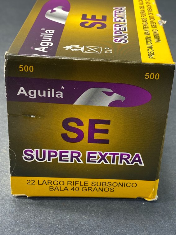 Aguila Super Extra .22 LR Subsonic Ammunition