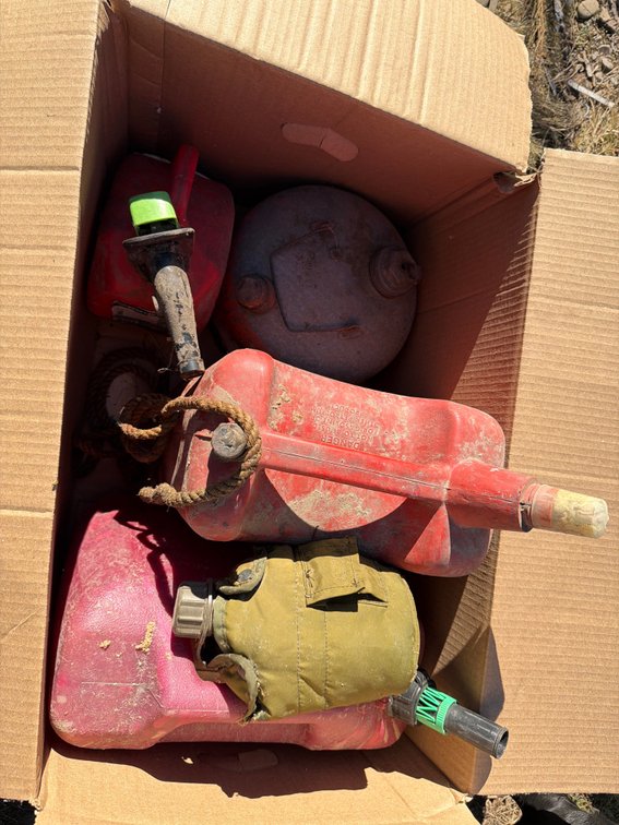 Fuel Can and Canteen