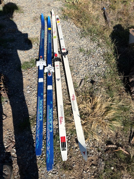 Cross-Country Skis with Bindings