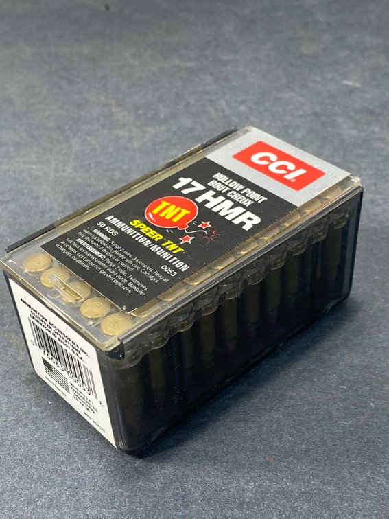CCI Speer TNT 17 HMR Hollow Point Ammunition