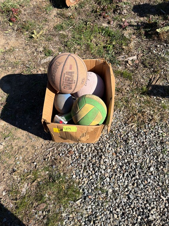 Sports Equipment and Air Pump