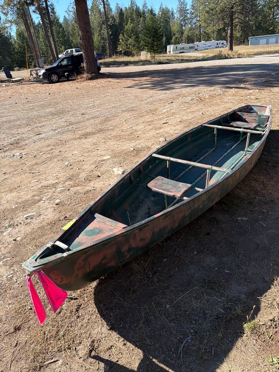 Coleman Camouflage Square-Stern Canoe