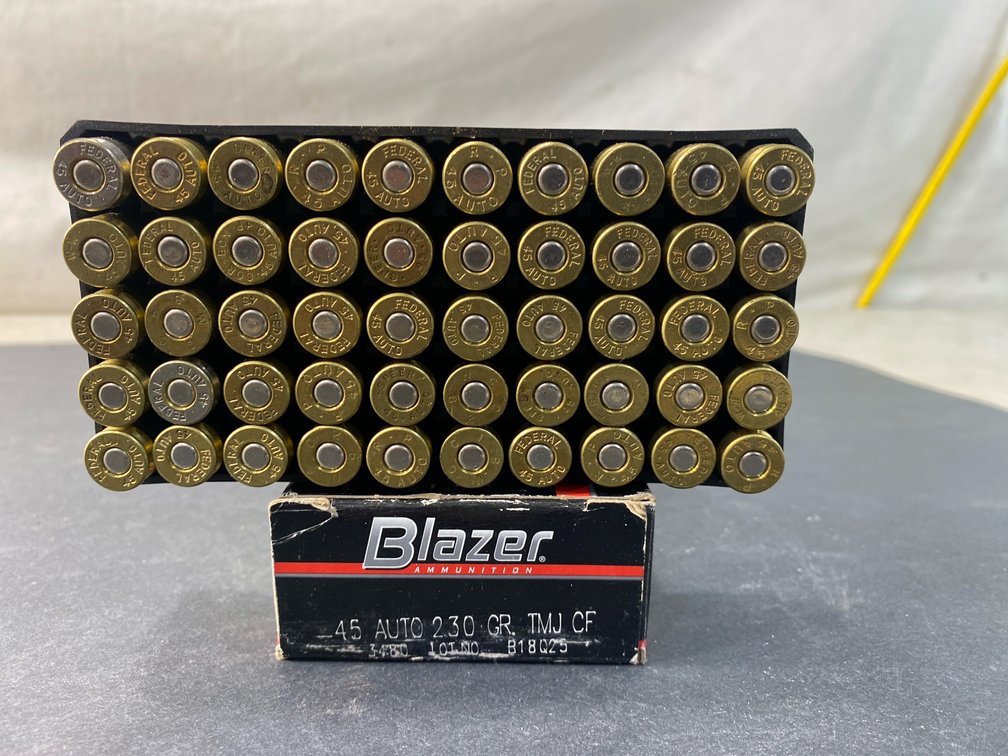 .45 Auto Centerfire Ammunition