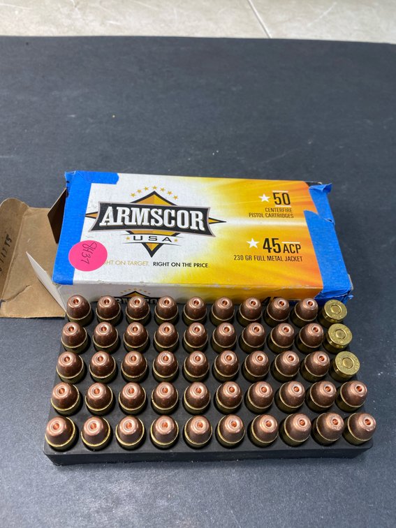 Armscor USA .45 ACP 230 Gr FMJ Ammunition