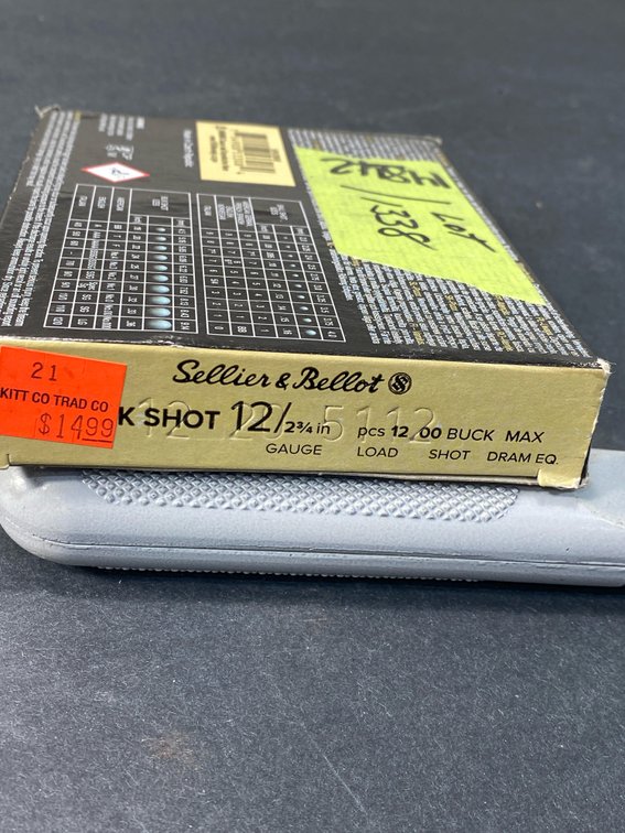 Sellier & Bellot 12 Gauge 2 3/4 in 00 Buckshot Box