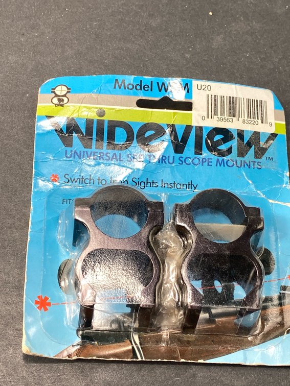 Wideview Universal See-Thru Scope Mount