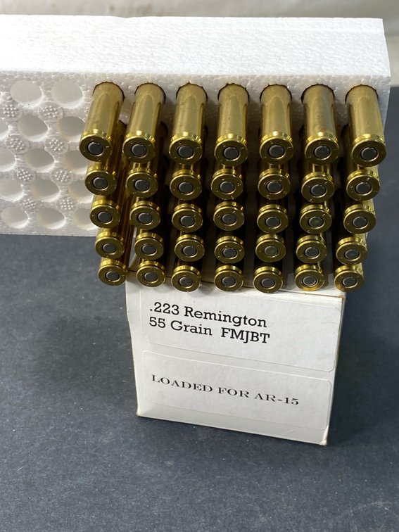 .223 Remington Rifle Ammunition