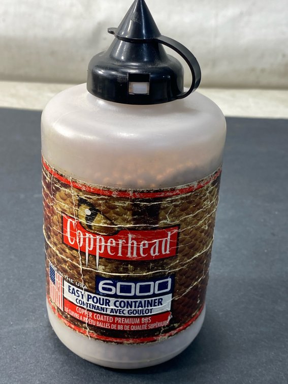 Copperhead Easy Pour BB Container