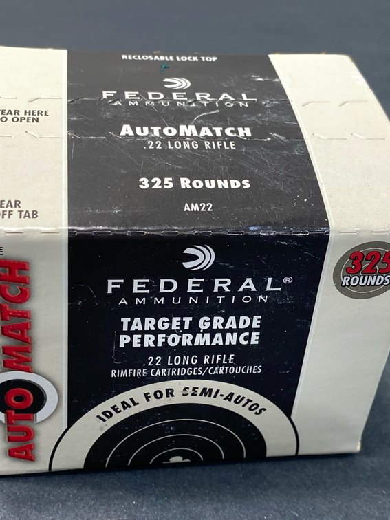 Federal AutoMatch .22 Long Rifle Ammunition