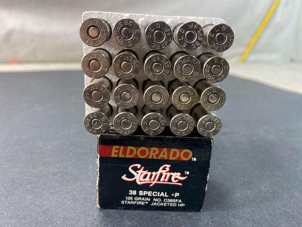 Eldorado Starfire .38 Special +P Ammunition