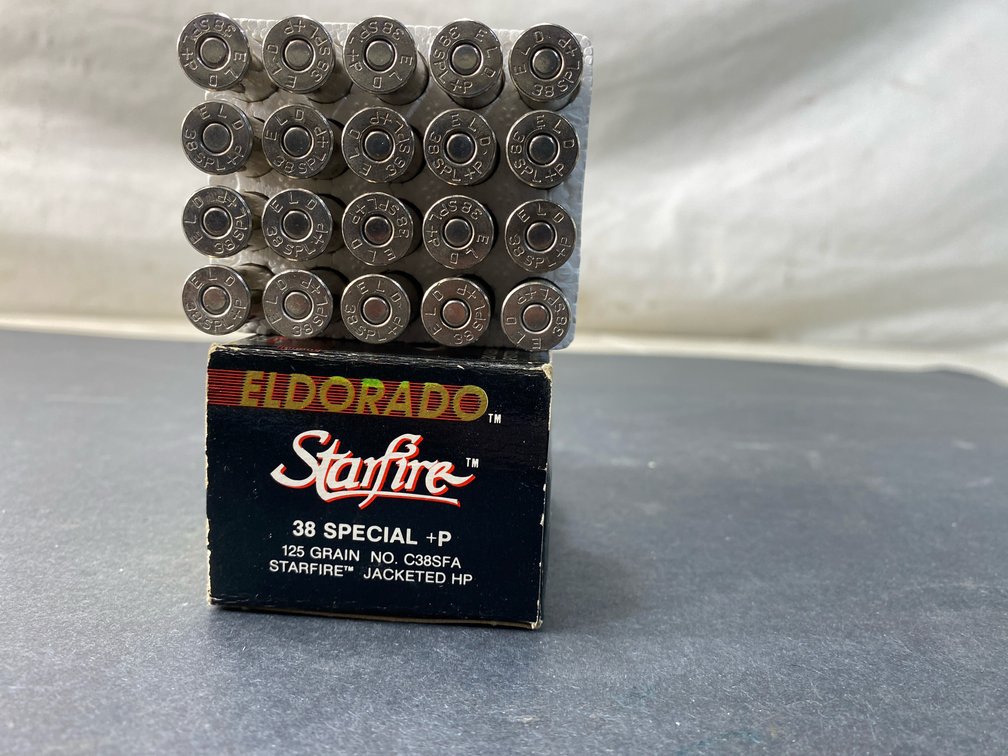 Eldorado Starfire 38 Special +P Ammunition