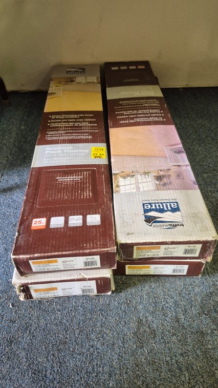 TrafficMASTER Allure Oak Resilient Plank Flooring