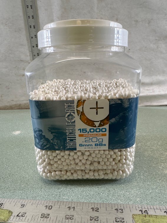 Tactical Force .20g 6mm Airsoft BB Jar