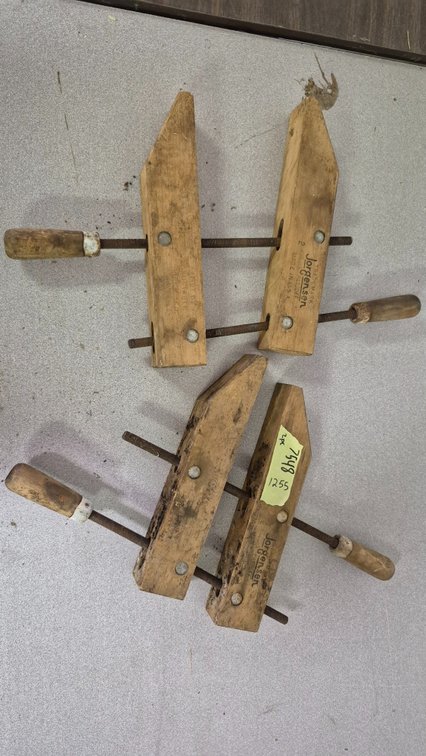 Jorgensen No. 2 Wooden Hand Screw Clamp