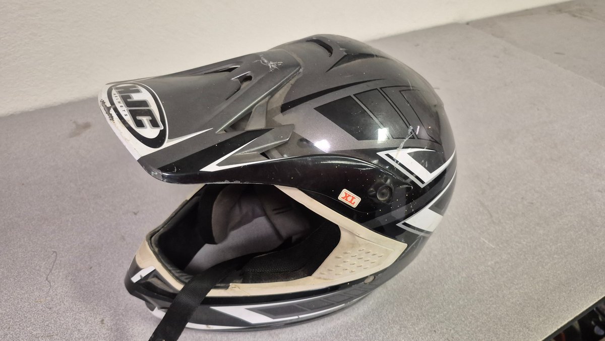 HJC Motocross Helmet, Size XL