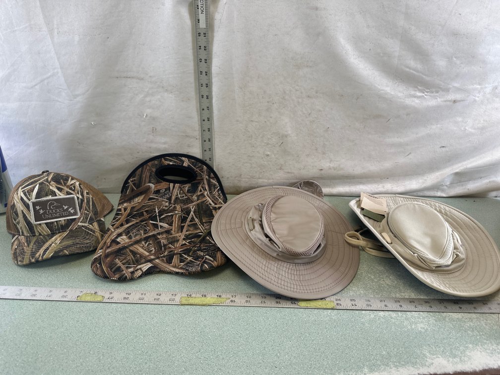 Outdoor Headwear and Camouflage Tote Bag