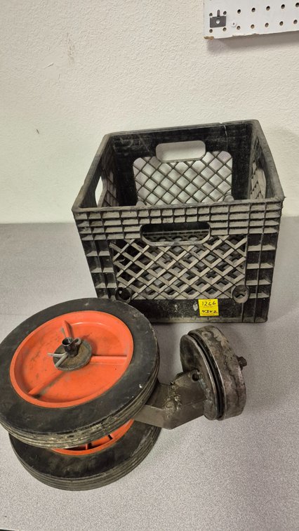 Caster and Fabricated Wheel Assembly