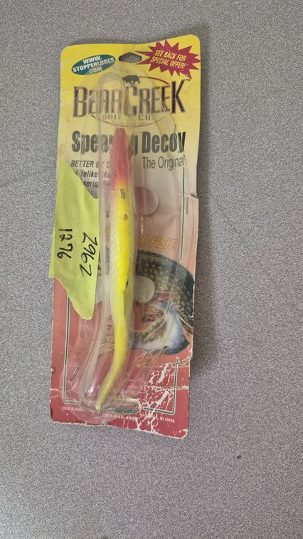 Bear Creek Bait Co. Spearing Decoy