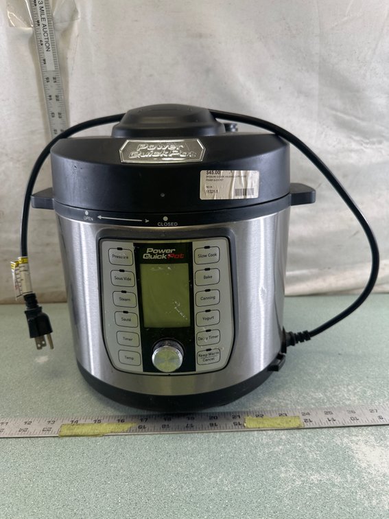 Power Quick Pot Electric Pressure Cooker