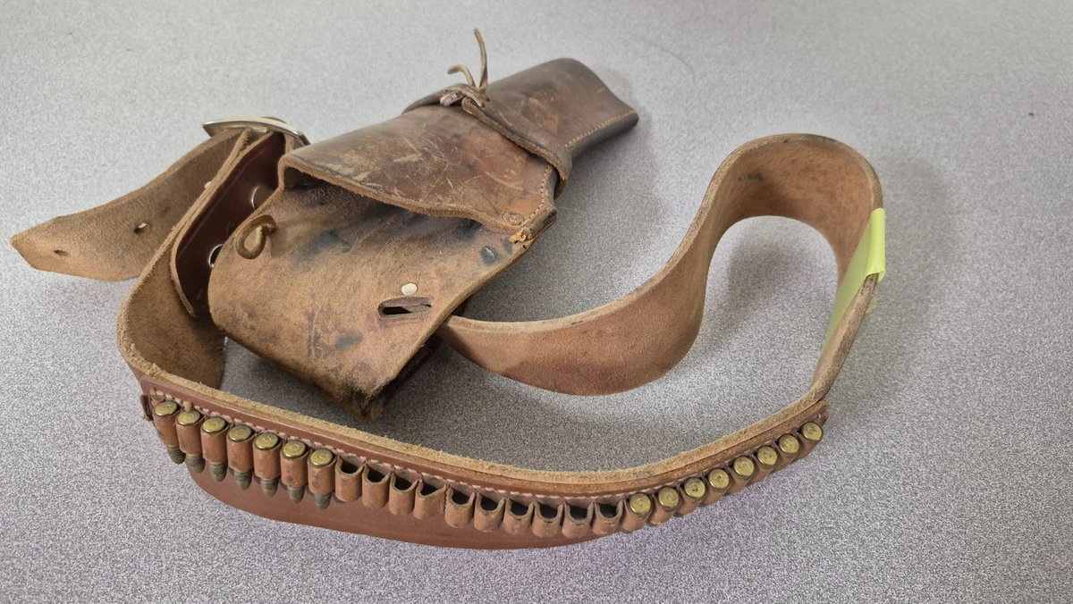The George Lawrence Co. Leather Holster and Cartridge Belt
