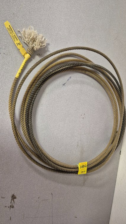 Running P Ropes Coiled Lariat Rope