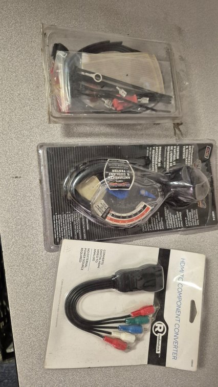HDMI to Component Converter, Coolant Tester, and Wiring Kit