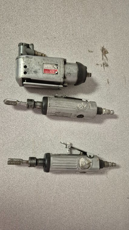 Pneumatic Butterfly Wrench and Die Grinders