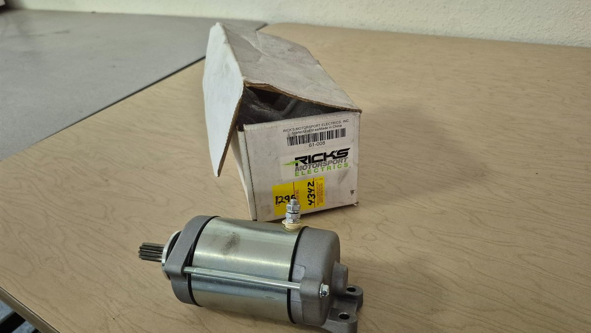 Rick's Motorsport Electrics Starter Motor 61-008
