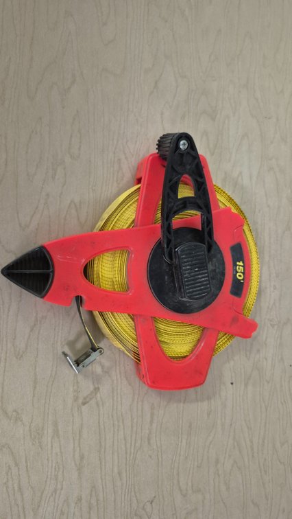150 Ft. Open Reel Measuring Tape