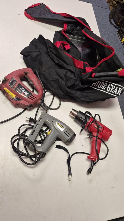 Corded Power Tool and Gear Bag Collection