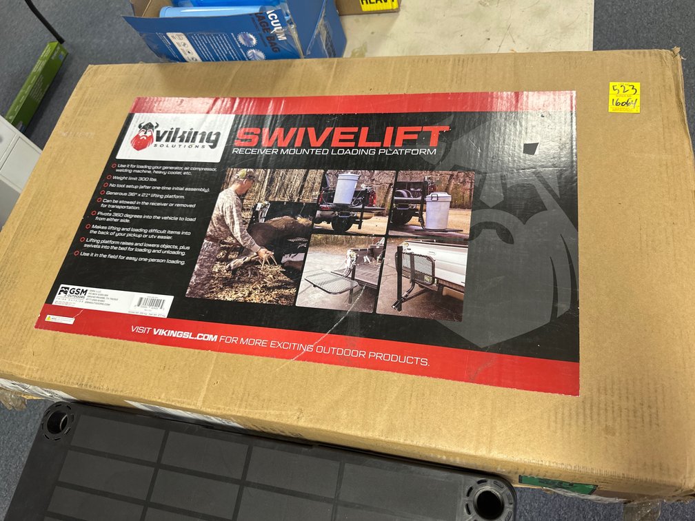 Viking Solutions Swivelift Receiver Mounted Loading Platform