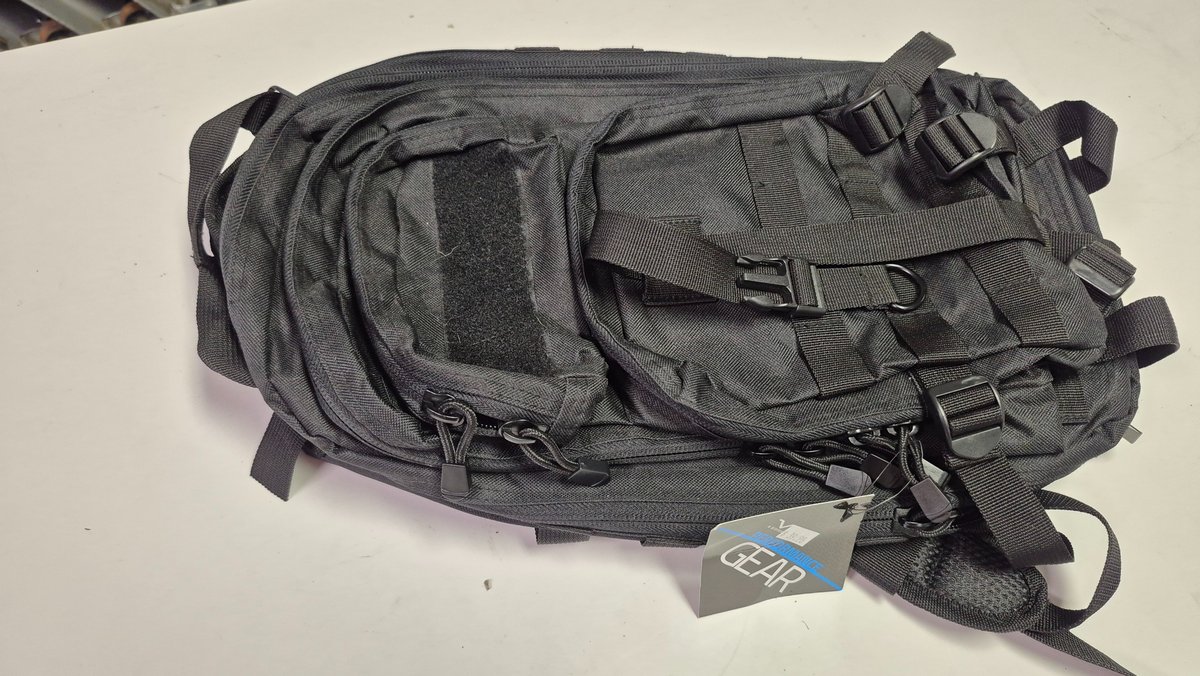 Black Tactical Backpack