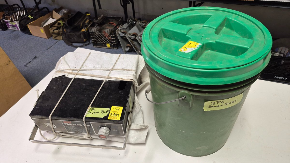Traveler 7000 Catalytic Heater and Bucket