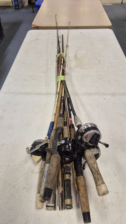 Fishing Rod and Spincast Reel Group